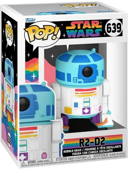 Funko Pop Star Wars R2 D2 Pride 639