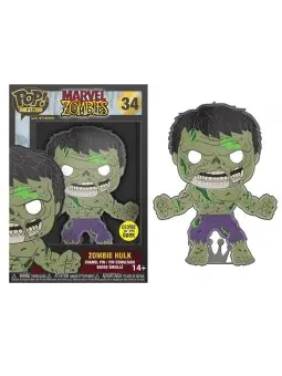 Funko Pop Pin Marvel Zombie Hulk 34