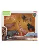 Wild Animal World Set 6 Pcs