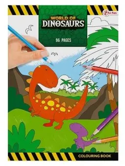 World of Dinosaurs Couloring Book