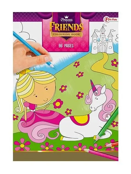 Princess Friends Couloring Book
