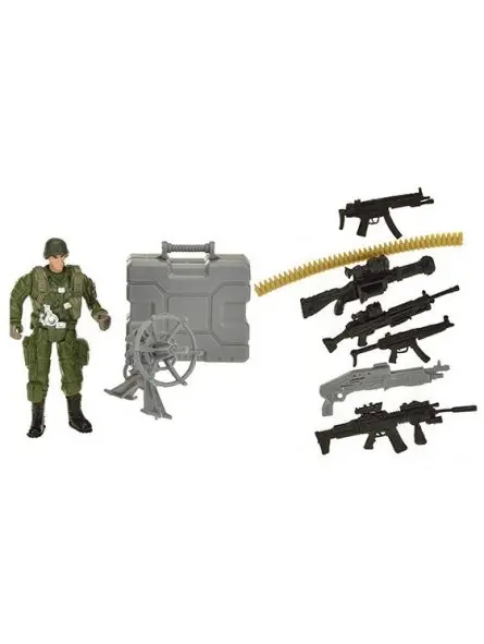 Alfafox Soldier Playset con Accessori