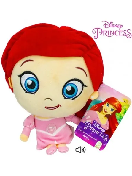 Peluche Disney Princess Palz con Suono 25 cm