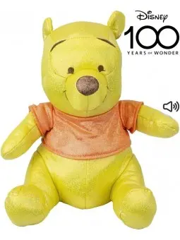 Peluche Disney Winnie The Pooh Glitter con Suono 28 cm