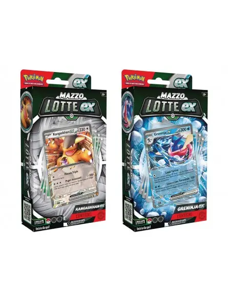 Pokemon Battle Deck EX Kangaskhan und Greninja