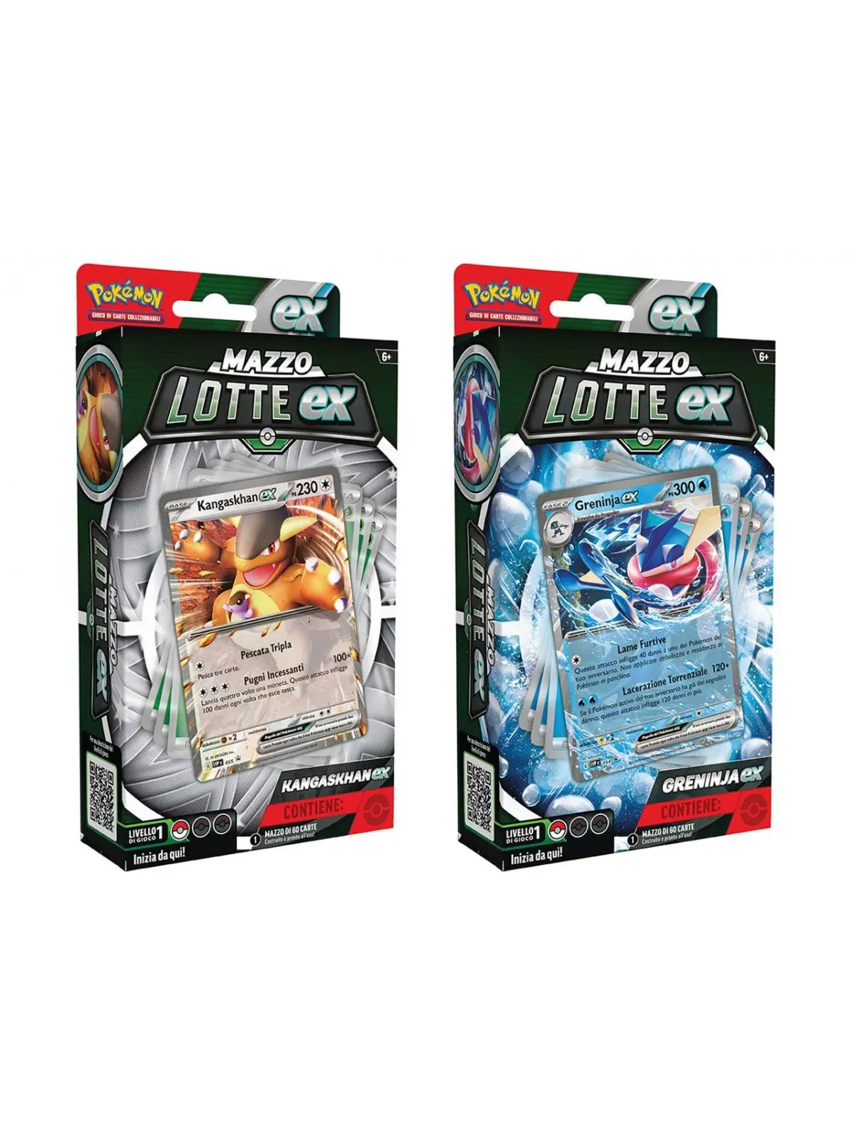 Pokemon Battle Deck EX Kangaskhan and Greninja