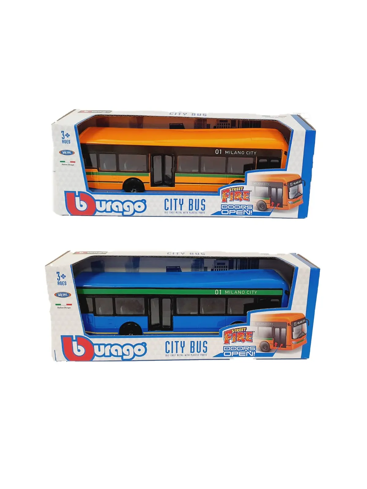 Burago Bus urbain Milan 19 cm