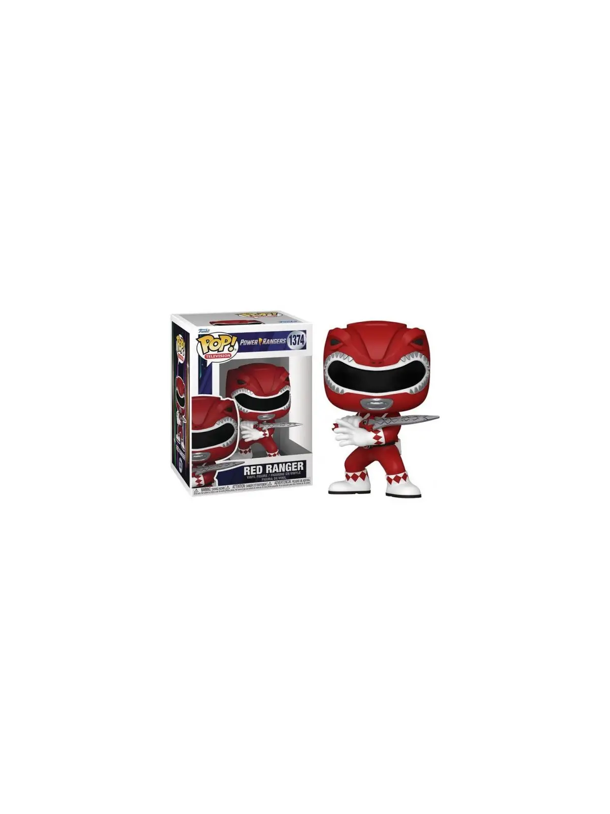 Funko Pop Power Rangers Rot 1374