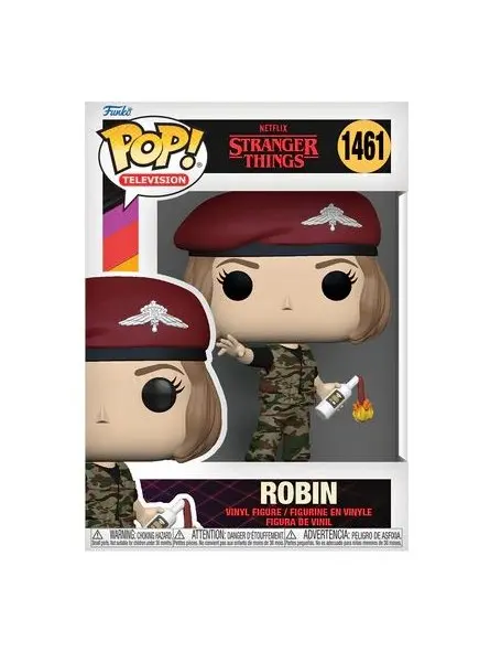 Funko Pop Cosas Más Extrañas Robin 1461