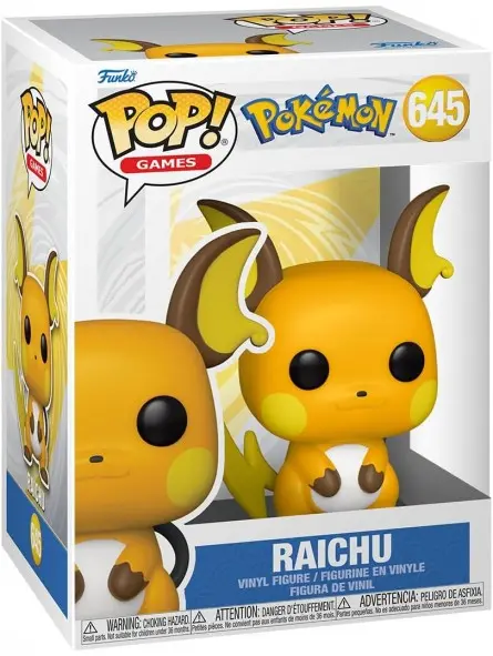 Funko Pop Pokémon Raichu 645