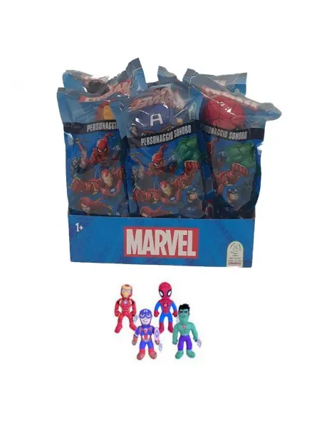 Peluche Sonido Marvel 20 cm