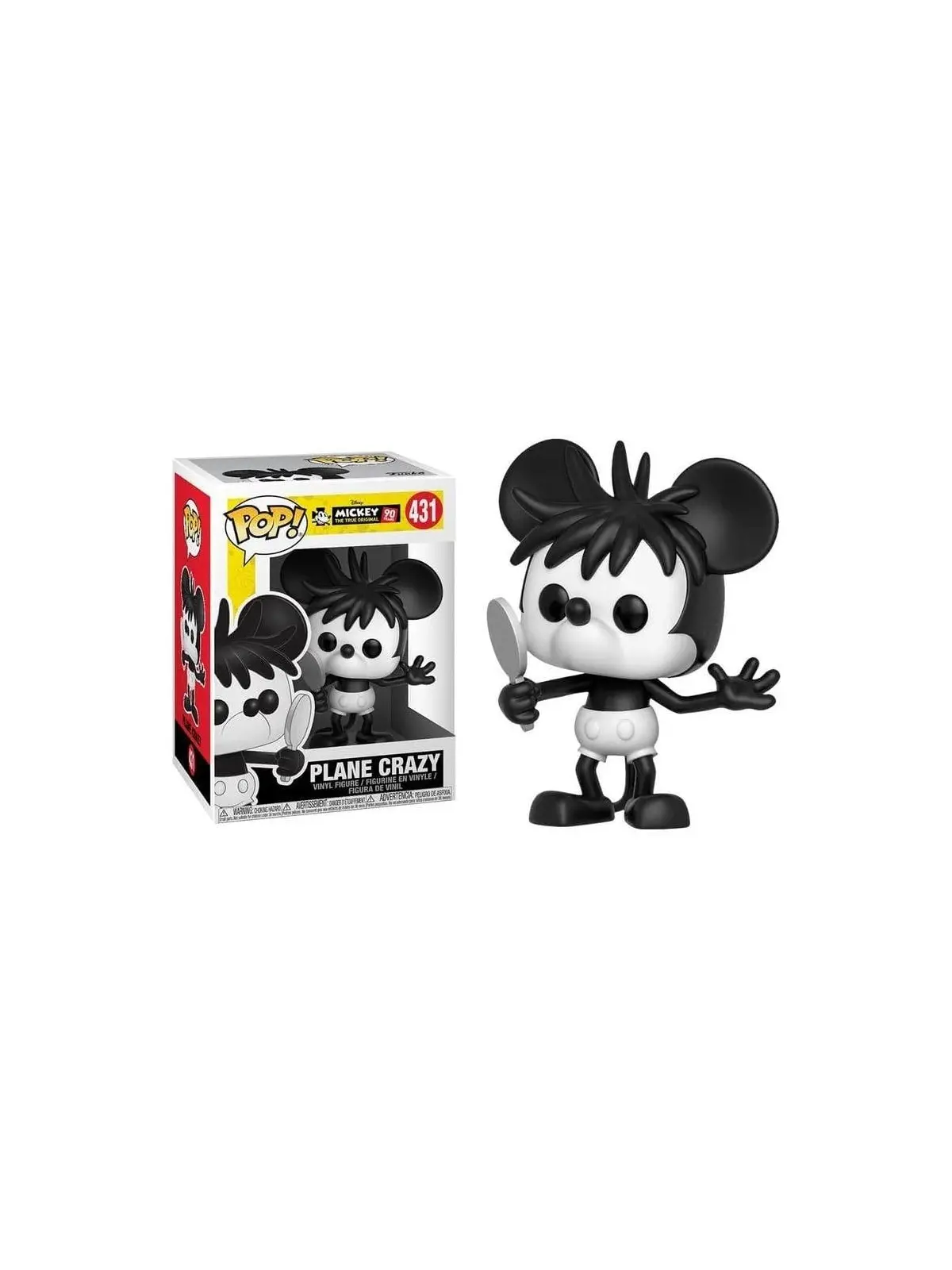 Funko Pop Mickey Avion Fou 431