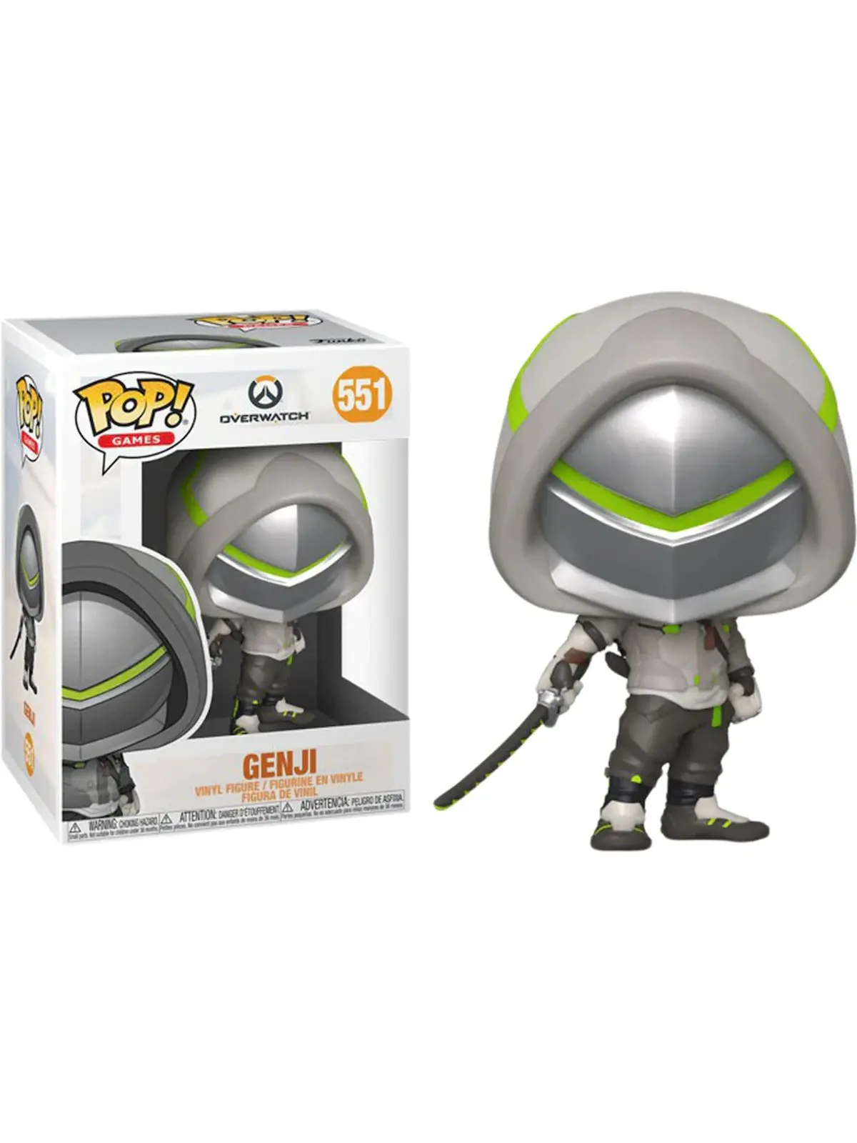 Funko Pop Jeux Overwatch Genji 551