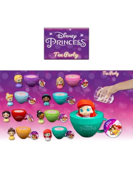 Fiesta del té de las princesas de Disney