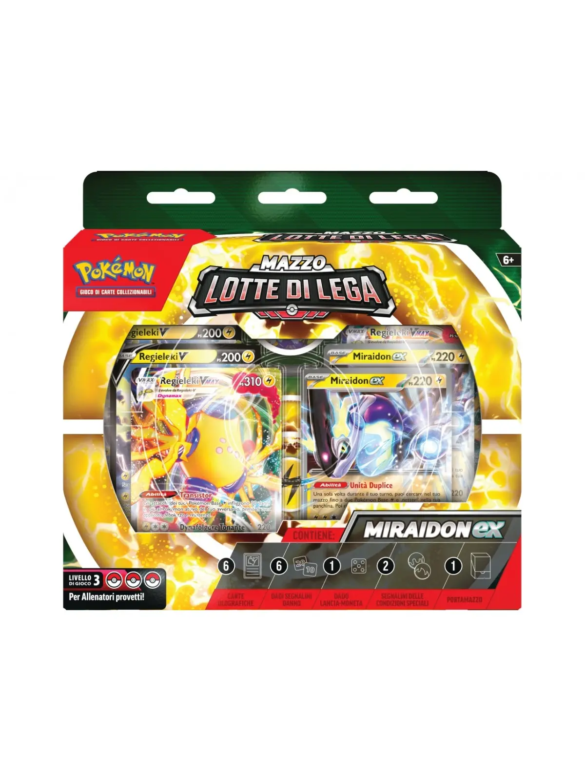 Baraja de batalla de la Liga Pokémon Miraidon EX