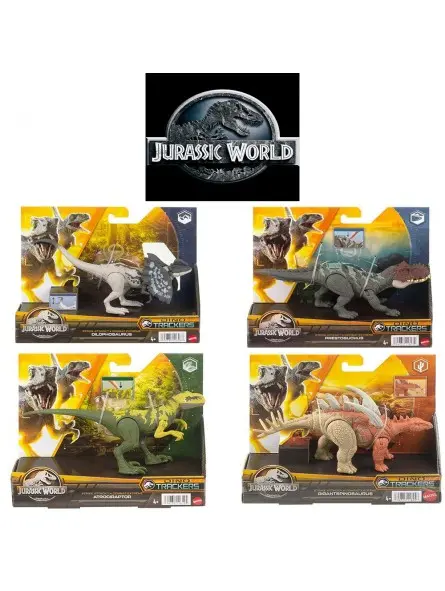 Rastreadores de dinosaurios de Jurassic World