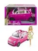 Muñeca Barbie con Fiat 500