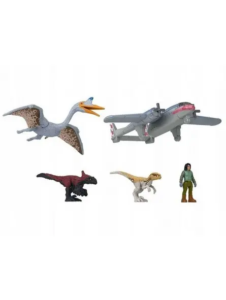 Minifigura del juego sorpresa de Jurassic World Minis