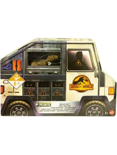 Minifigura del juego sorpresa de Jurassic World Minis