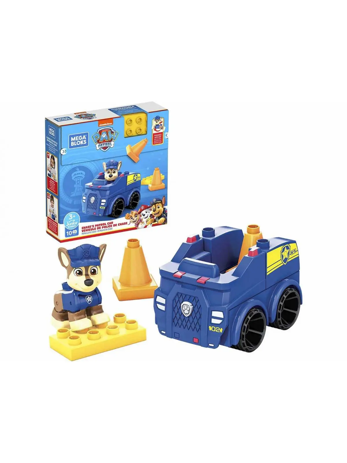 Mega Bloks Polizeiauto-Verfolgungsjagd Paw Patrol