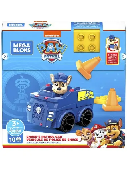 Mega Bloks Polizeiauto-Verfolgungsjagd Paw Patrol