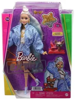 Barbie Styling Extra Doll with Animal