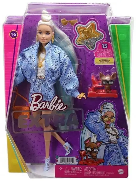 Barbie Styling Extra Doll with Animal