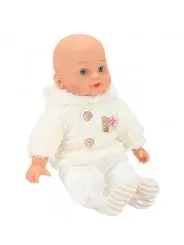 Muñeco Beau en Silla de Bebé 33 cm