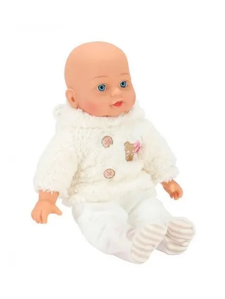 Muñeco Beau en Silla de Bebé 33 cm