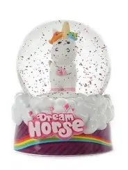 Globo de nieve Dream Horse Unicornio