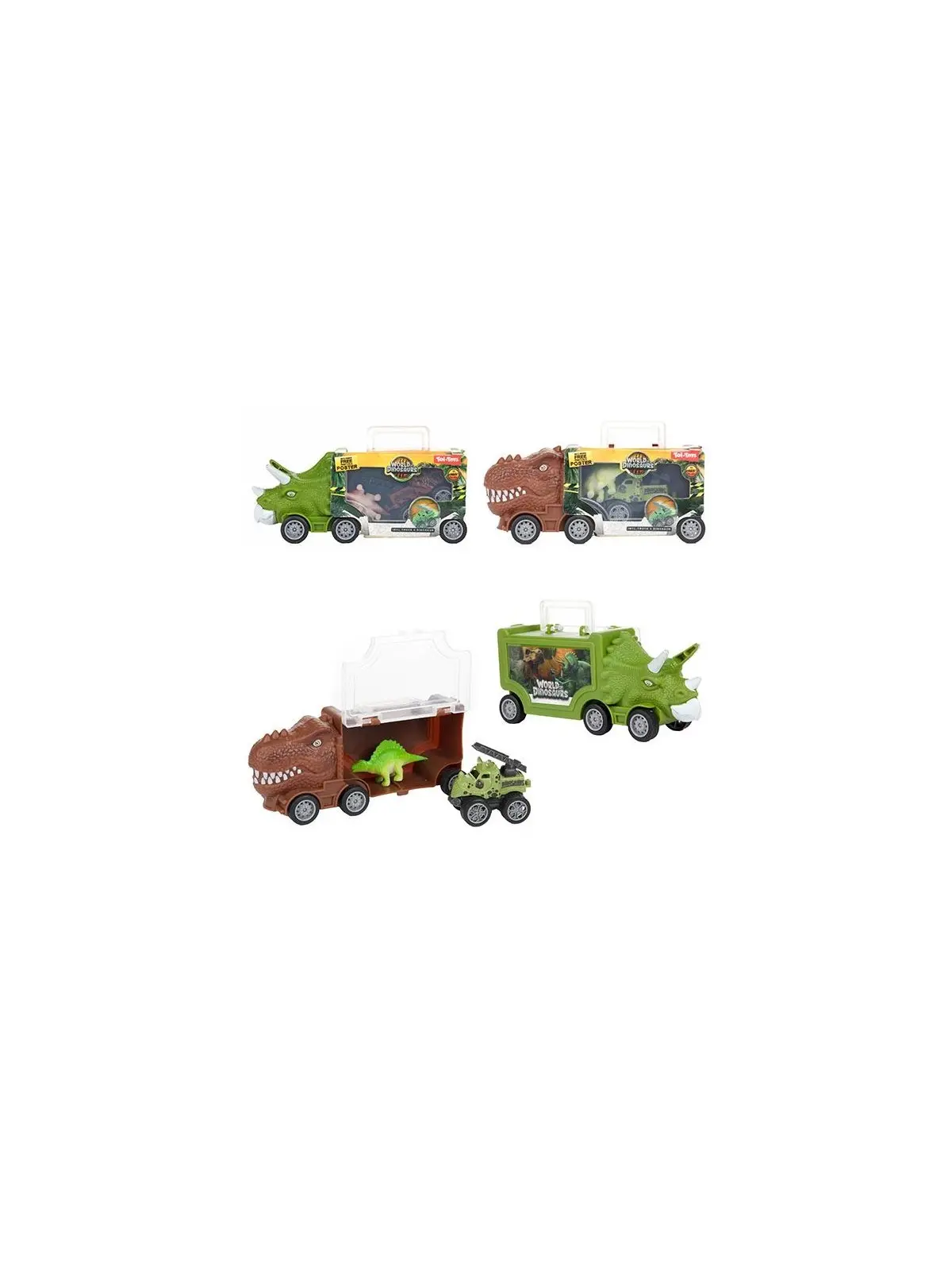 World Of Dinosaurs Dino Truck Pull Back