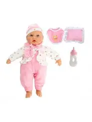 Beau Baby Doll 40 CM with Bottle and Bib