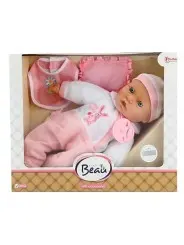 Beau Baby Doll 40 CM con Biberon e Bavaglino