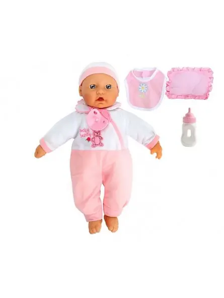 Beau Baby Doll 40 CM with Bottle and Bib