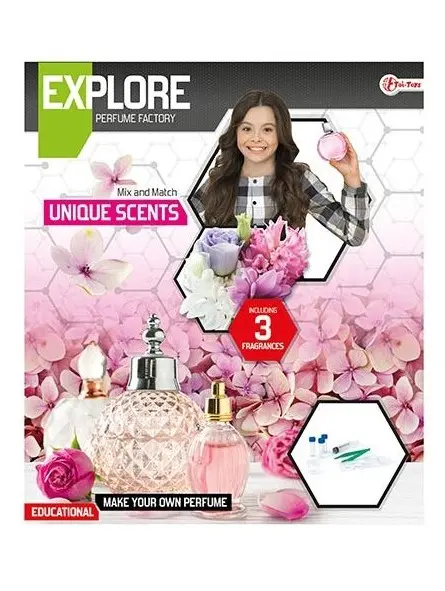 Explora el set de ciencia Haz tu perfume