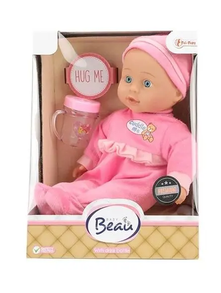 Beau Babypuppe mit Glas 30 CM