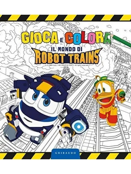 Jouez et coloriez le monde des trains robotisés