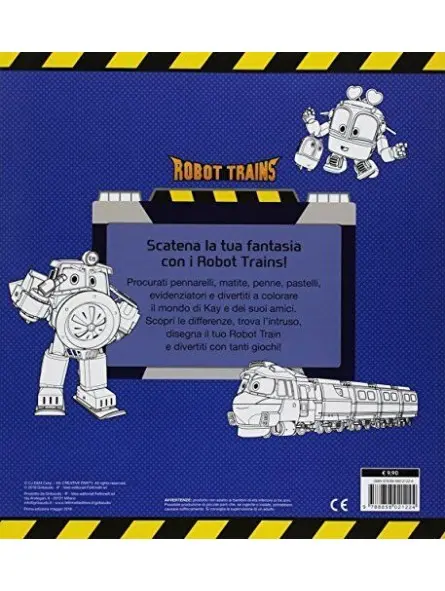 Play and Color the World of Robot Trains