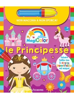 Magi Color The Princesses with Magic Marker