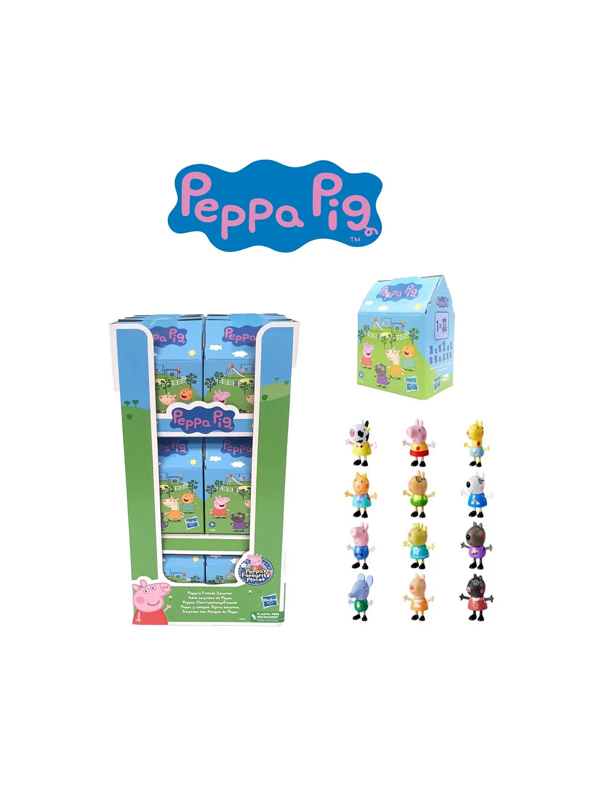 Sorpresa de los amigos de Peppa Pig