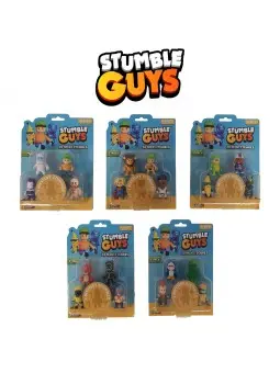 Stumble Guys 3D Mini Figure 5 Pack