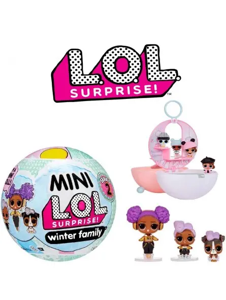 Lol Surprise Mini Winter Family