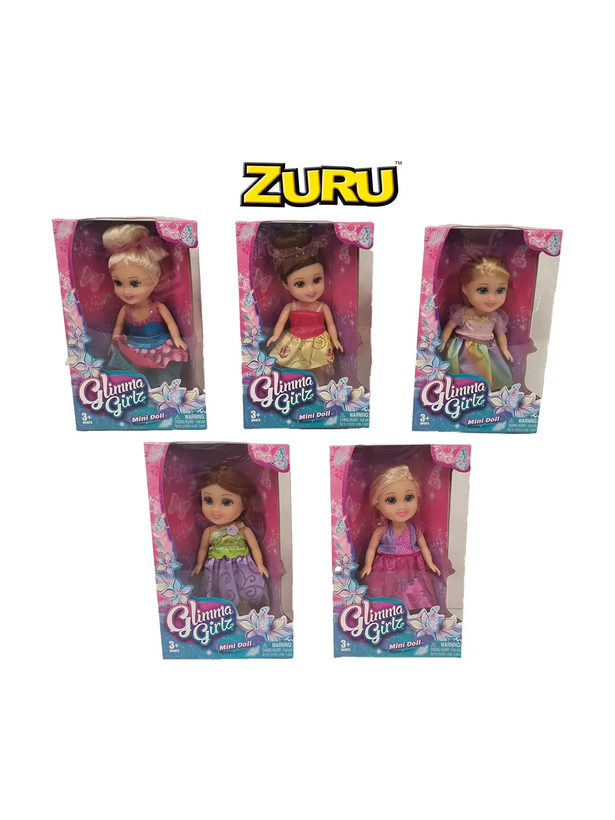 Glimma Girlz Mini Doll 18 cm