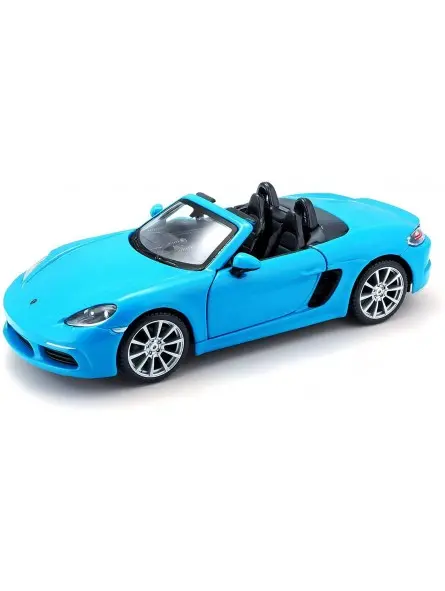 Burago Porsche 718 Boxter Blu