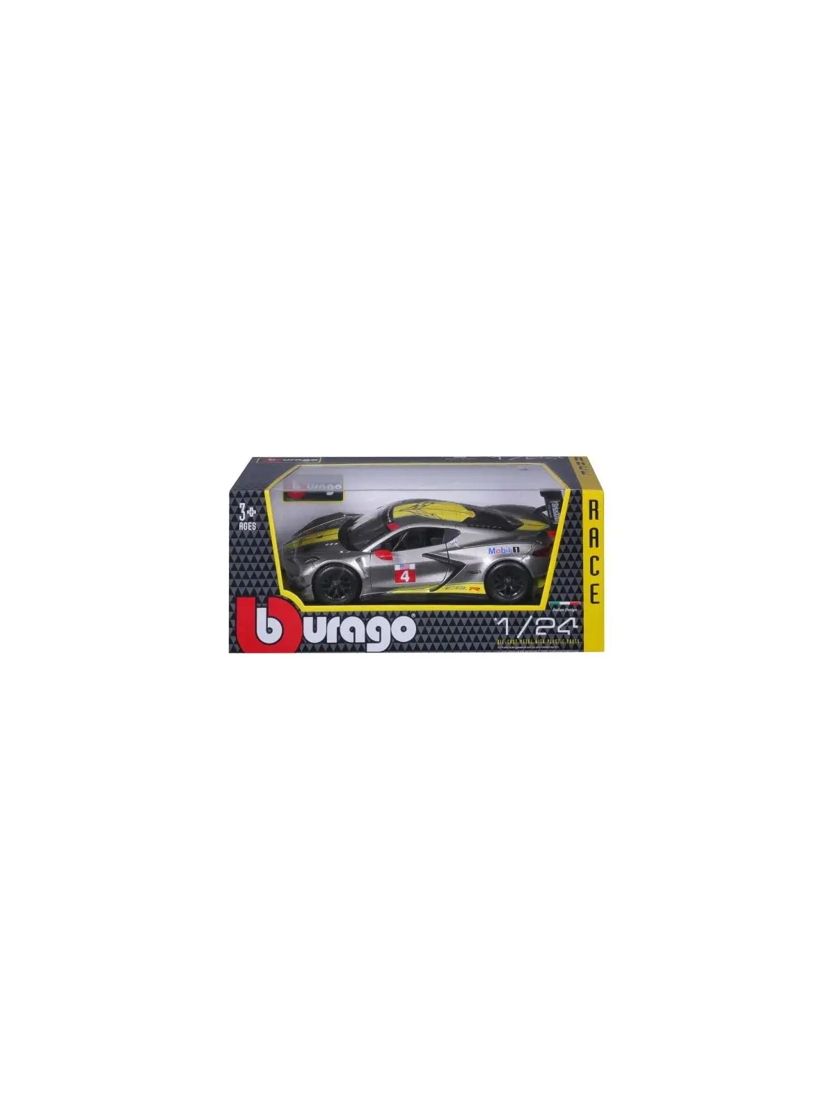 Burago 2020 Chevrolet Corvette C8R Race Scala 1/24