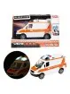 Cars & Truck Ambulanza Bianca a Frizione Suoni e Luci