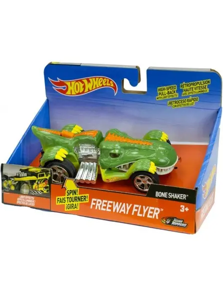 Hotwheels Fighters freeway Flyer con Luci e Suoni 13 CM
