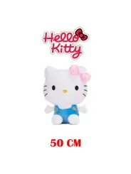 Peluche Hello Kitty con Vestito Blu 50 CM