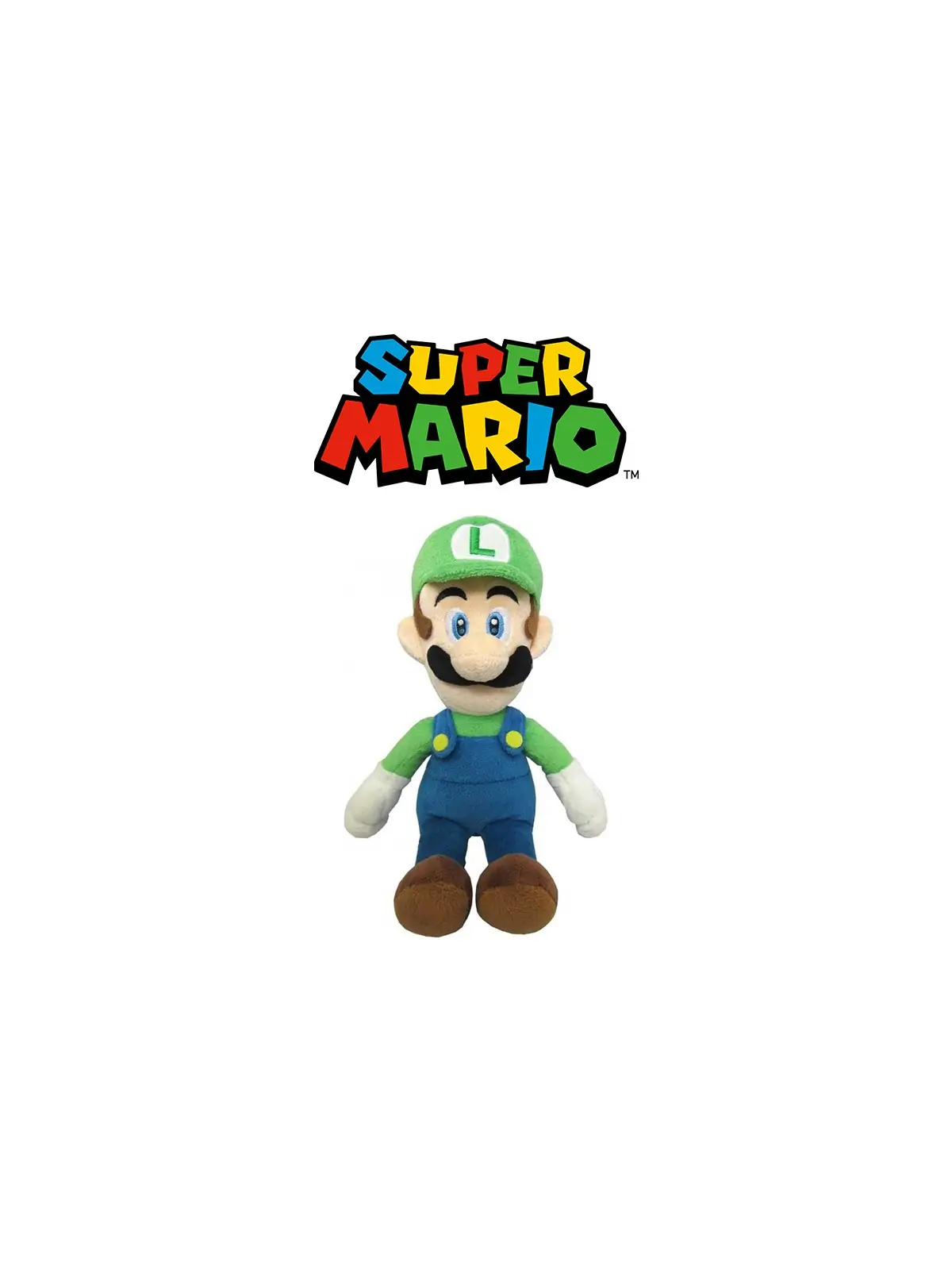 Peluche Super Mario Luigi 25 cm