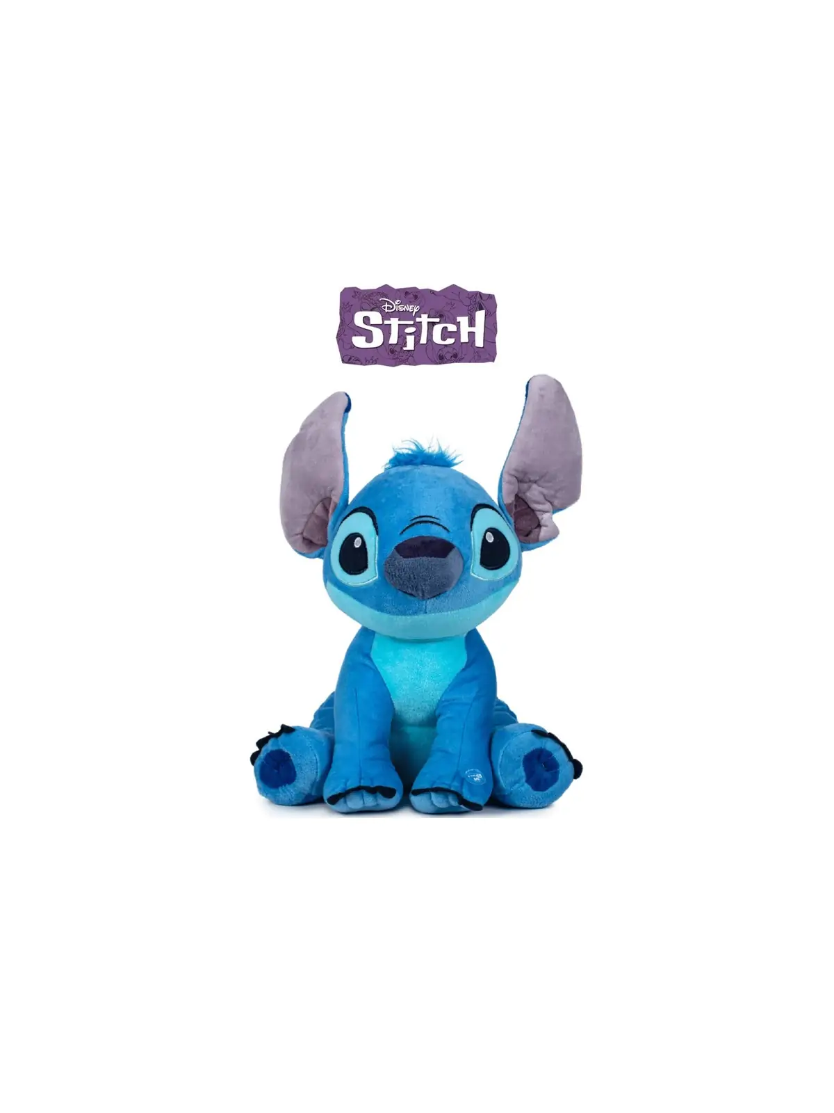 Peluche Disney Stitch Seduto con suono 35 cm